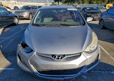 2016 Hyundai Elantra Se from USA, damaged, VIN 5NPDH4AE1GH750077